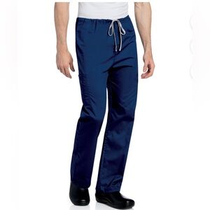 New! Landau All Day Unisex Fit Navy Scrub Pants SZ XSM